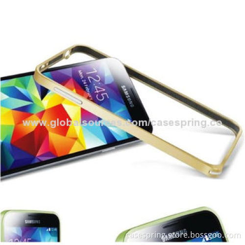 Ultra-thin aluminum alloy bumper for Samsung Galaxy S5, metal bumper,OEM and ODM orders welcomed